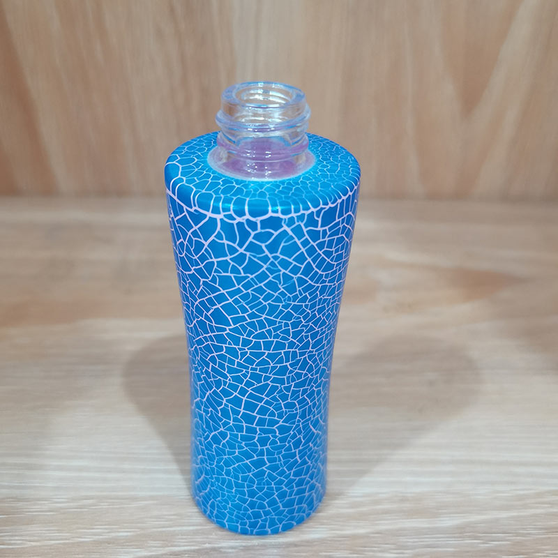 Crackle coating blue Crackle coating blue color