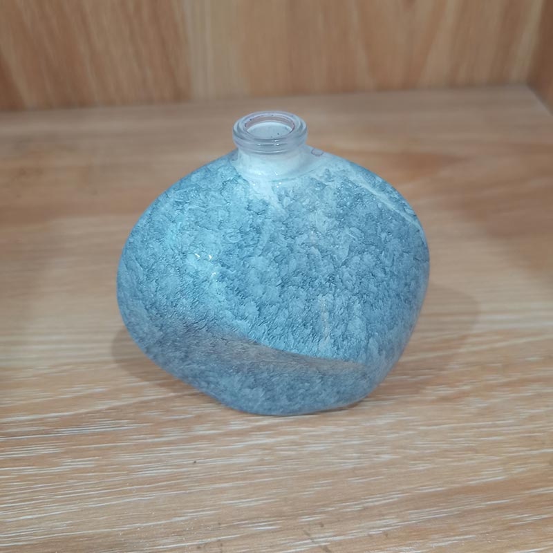 Water flow coating Crackle coating blue color